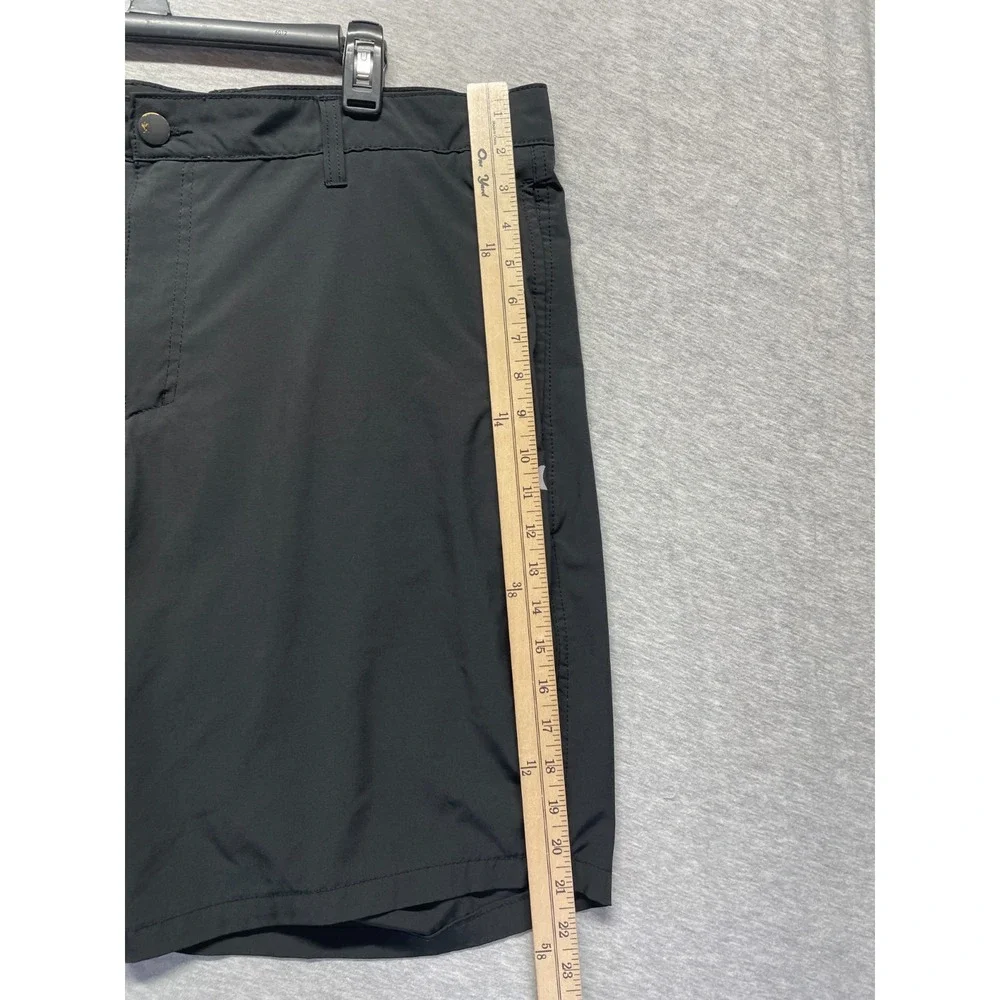 Hurley All Day Stretch Hybrid Shorts Mens W41 Black Quick Dry Moisture Wicking